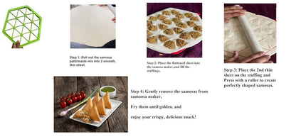Samosa Maker Non-Stick Fast & Easy Samosa Press