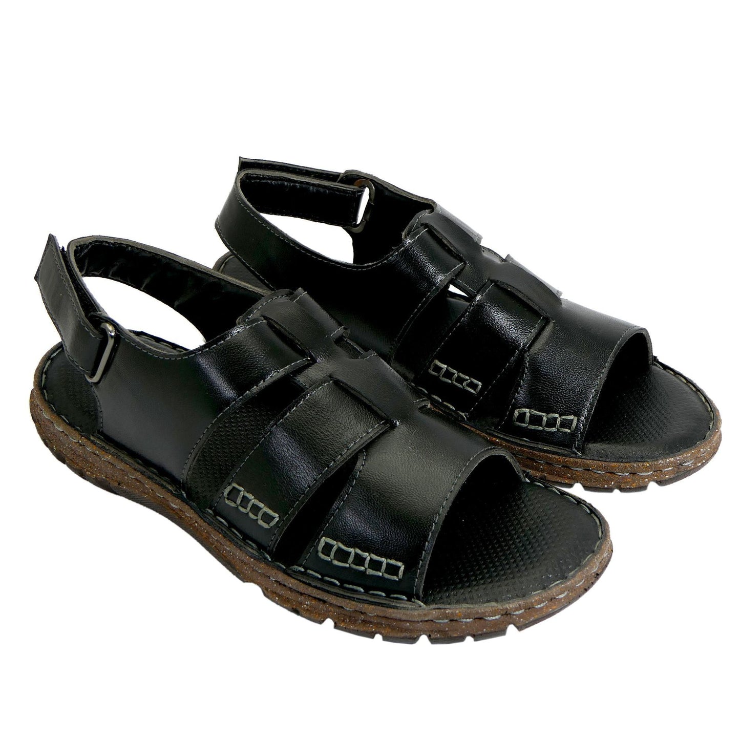 AM PM Men's Daily wear Leather Sandals