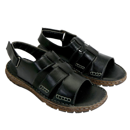 AM PM Men's Daily wear Leather Sandals